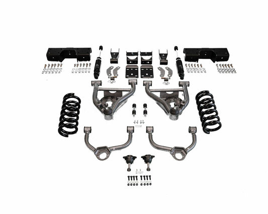 1988-1998 C1500 4/6 LOWERING KIT W/ BOLT ON C-NOTCH