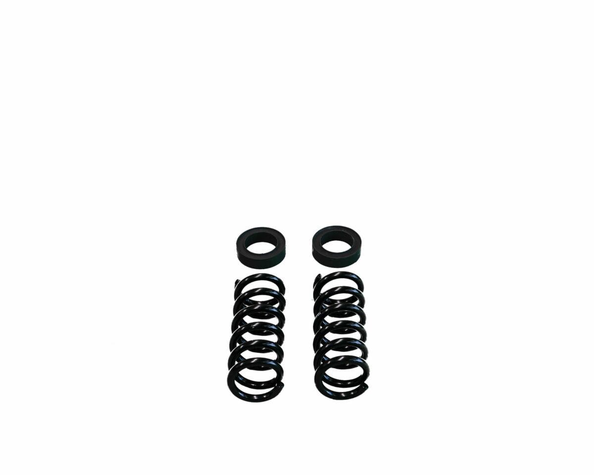 1988-1998 C1500 2″ FRONT LOWERING COIL SPRINGS W/ 1″ ISOLATOR