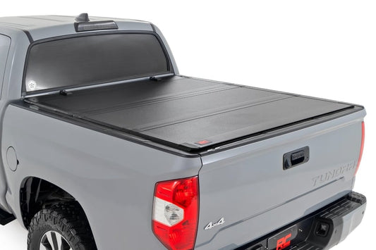 Hard Tri-Fold Flip Up Bed Cover
5'7" Bed | Toyota Tundra 2WD/4WD (07-21)