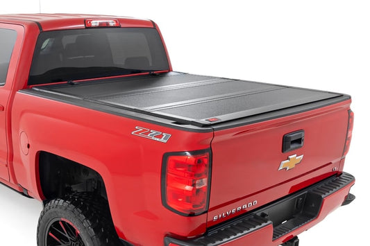 Hard Tri-Fold Flip Up Bed Cover
Chevy/GMC 1500/2500HD/3500HD (14-19)
