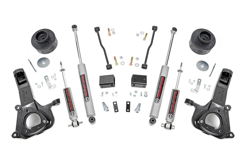 4 Inch Lift Kit 2009-2022 ram classic 2wd 5lug