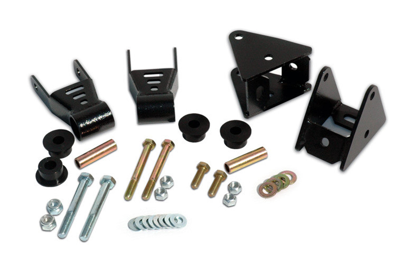 1987-1995 JEEP WRANGLER YJ 4WD 0.5" FRONT SHACKLE REVERSAL KIT - ROUGH COUNTRY 5061