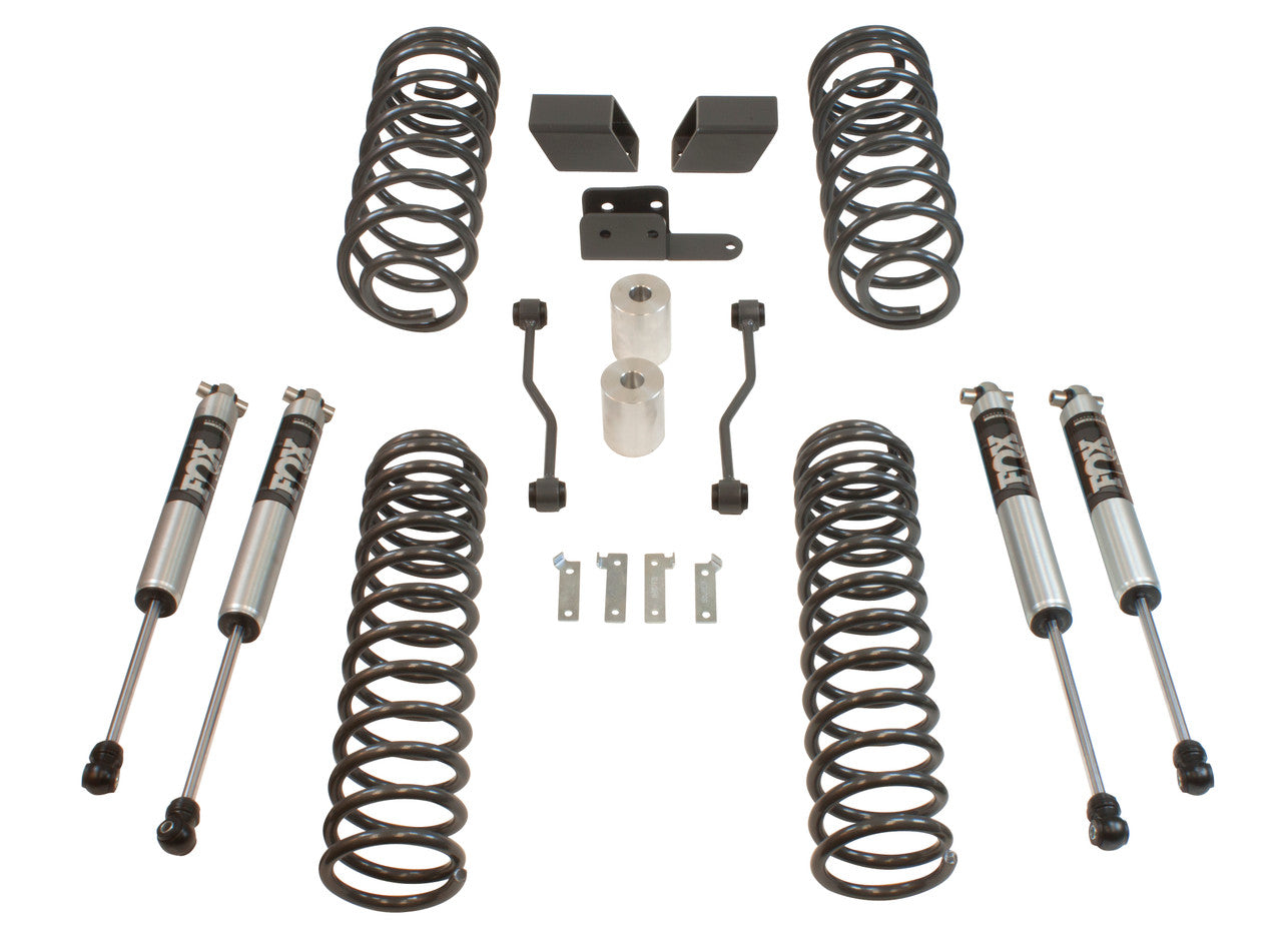 2018-2022 JEEP WRANGLER JL 4WD 3" COIL LIFT KIT W/ FOX SHOCKS - MAXTRAC K949832F
