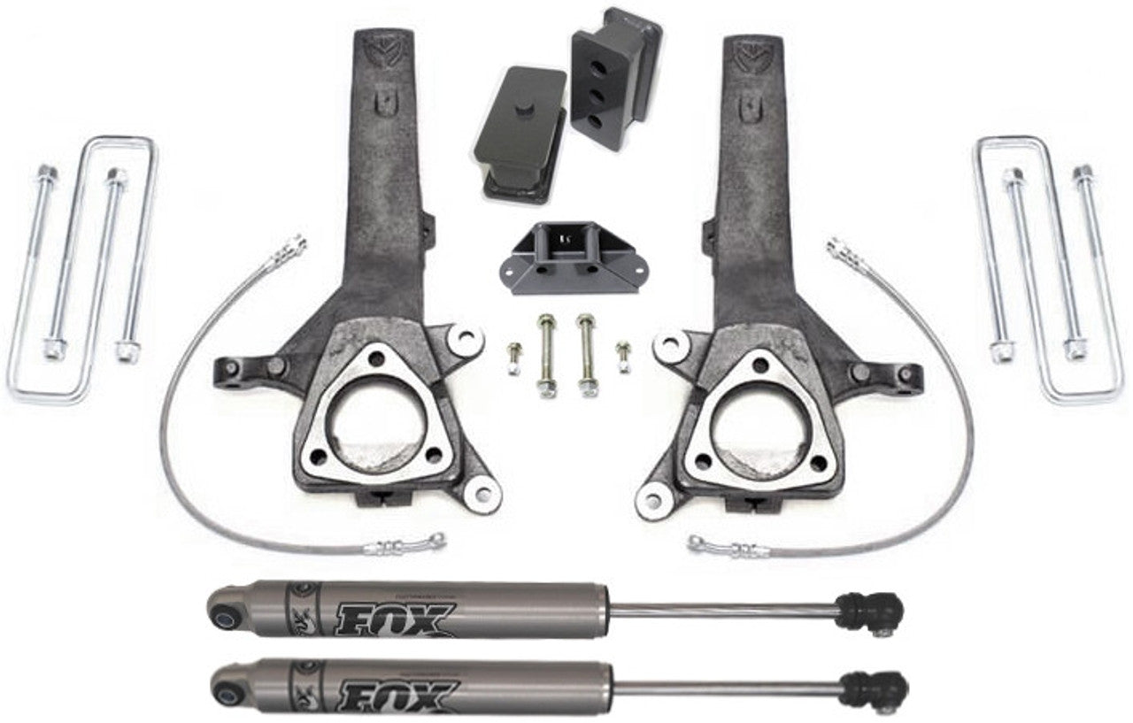 2004-2021 NISSAN TITAN 2WD 4/2" MAXTRAC LIFT KIT W/ FOX SHOCKS - K885342F