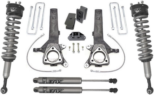 2004-2021 NISSAN TITAN 2WD 6.5/4" MAXTRAC LIFT KIT W/ FOX SHOCKS - K885364F