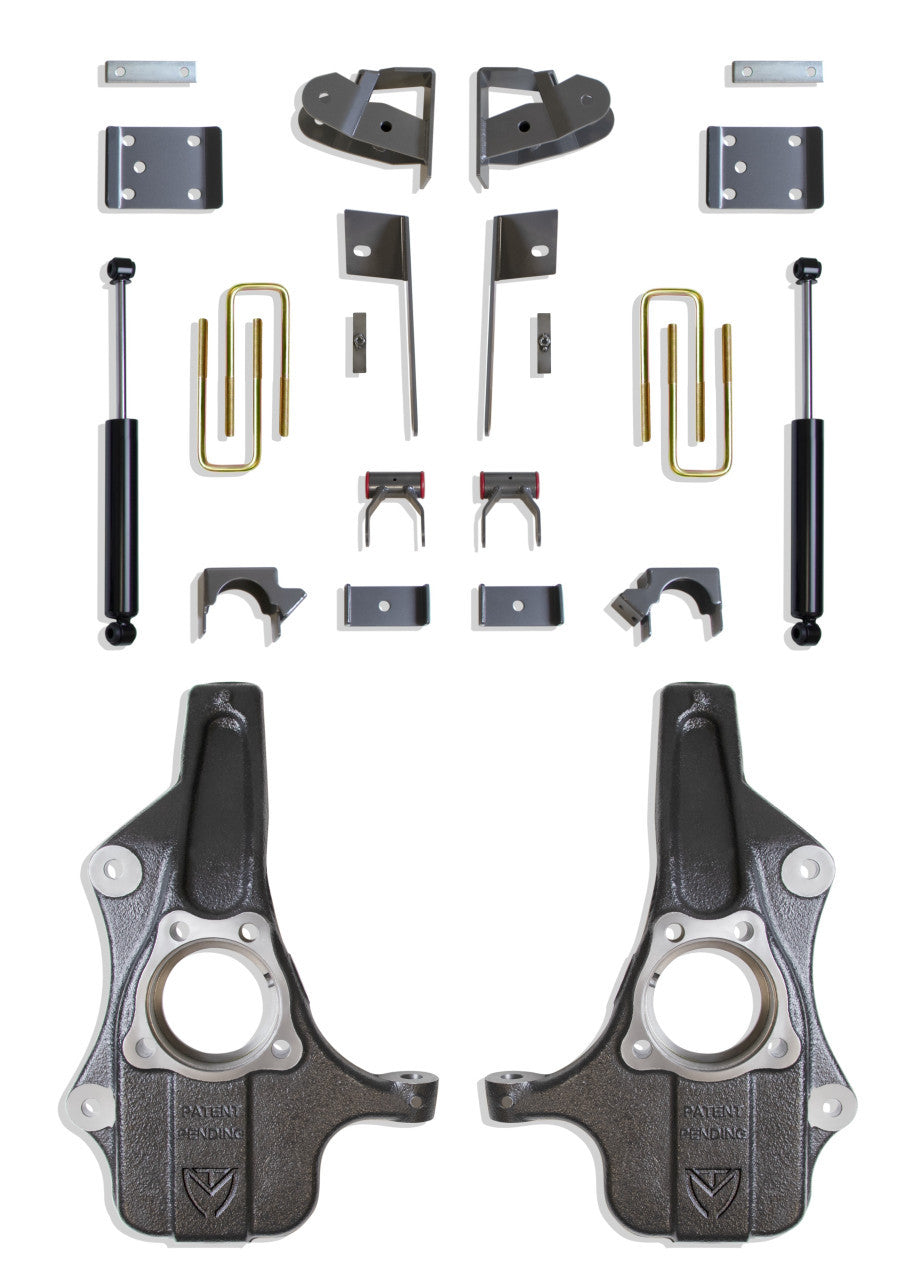 2019-2025 Chevy & GMC 1500 2/4wd 2/4" Premium Drop Kit - MaxTrac KS331924
