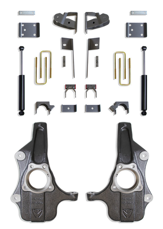 2019-2025 Chevy & GMC 1500 2/4wd 2/4" Premium Drop Kit - MaxTrac KS331924