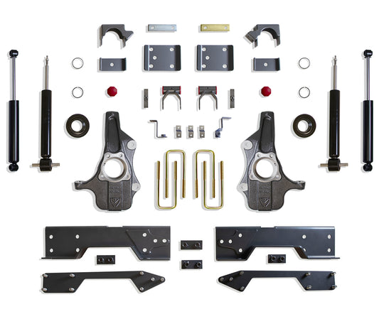 2019-2025 Chevy & GMC 1500 2wd & 4wd 4/6" Premium Drop Kit - MaxTrac KS331946S
