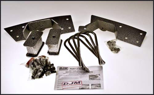 2005-2014 Toyota Tacoma Complete 3 inch Rear Lowering Kit