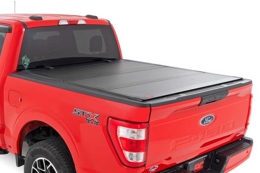 Hard Tri-Fold Flip Up Bed Cover Ford F-150 2WD/4WD (2015-2020)