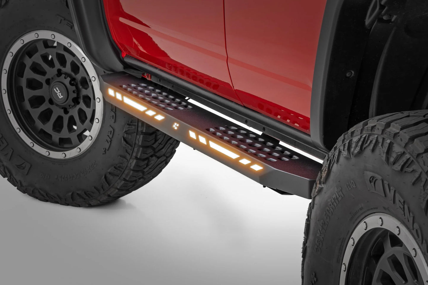 AC2 Running Boards Amber/White | 4-Door | Ford Bronco 4WD (2021-2025)