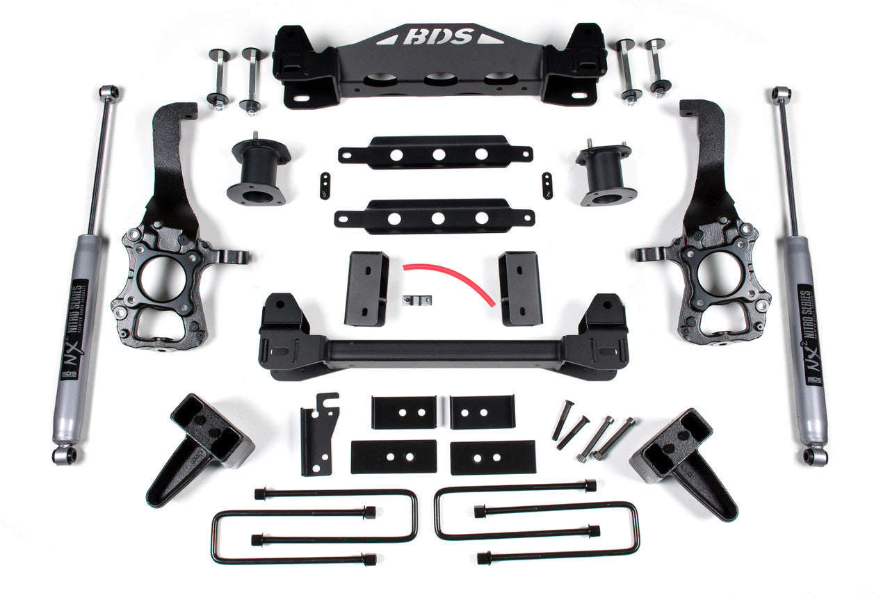 15-19 F150 2WD 6In. Suspension System - BDS1522H