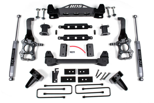 15-19 F150 2WD 6In. Suspension System - BDS1522H
