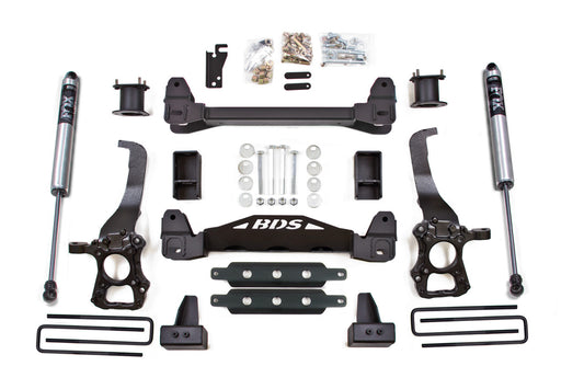 15-19 F150 2WD 4In. Suspension System - BDS1523Fs