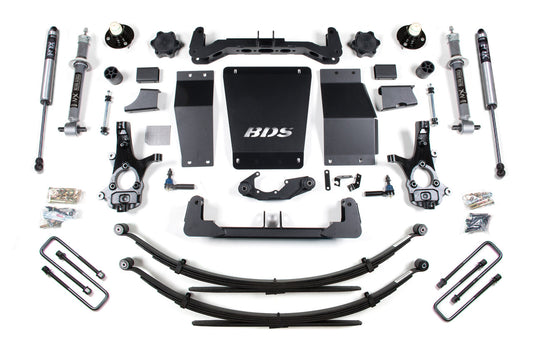 14-18 GM 1500 4WD 6In. With Spring Cast Steel - BDS717Fs