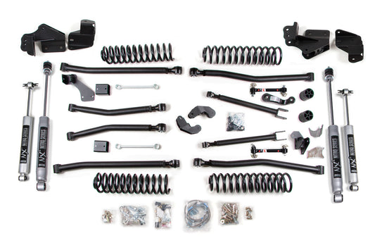 2007-2013 Jeep Wrangler (JK) 4Dr 6.5In. Long Arm Kit - BDS1409H