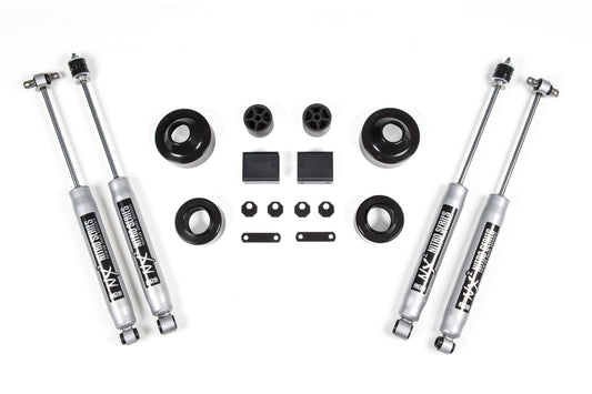2007-2018 Jeep Wrangler (JK)/Rubicon 4Dr/2Dr 2/2 Spacer Kit - BDS463H