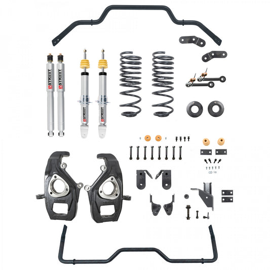 2019-2024 Dodge Ram 1500 2WD/4WD (Non-Classic) 2"F / 3-4"R Lowering Kit w/ Sway Bars- Belltech 1060SPS