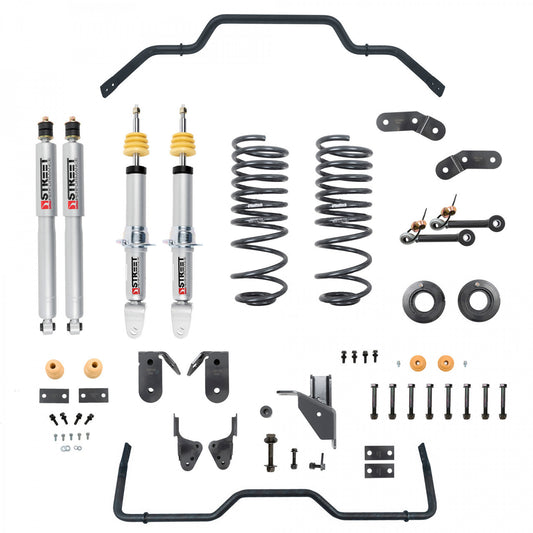 2019-2024 Dodge Ram 1500 2WD/4WD (Non-Classic) 1-3"F / 3-4"R Lowering Kit w/ Sway Bars - Belltech 1061SPS