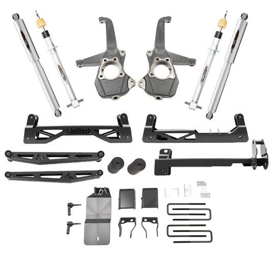 2019-2023 Chevy & GMC 1500 2/4wd 6-8" Adjustable Lift Kit - Belltech 150210TP