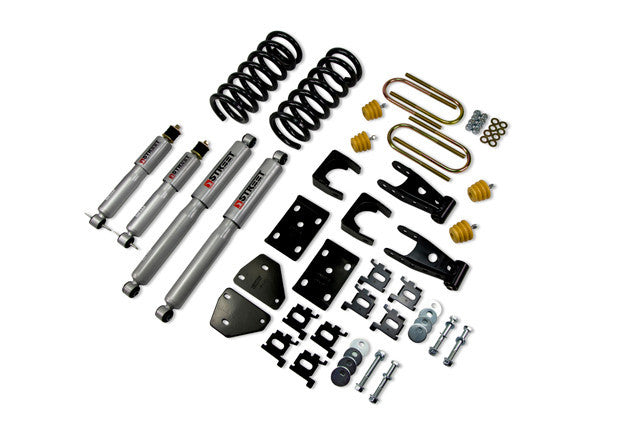 2002-2005 Dodge Ram 1500 Standard Cab 2/5" Lowering Kit w/ Street Performance Kit - Belltech 811SP