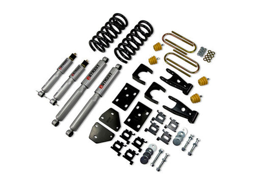 2002-2005 Dodge Ram 1500 Standard Cab 2/5" Lowering Kit w/ Street Performance Kit - Belltech 811SP