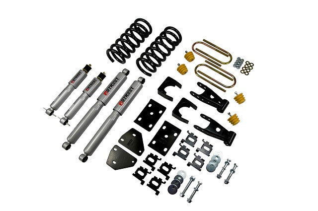 2002-2005 Dodge Ram 1500 Quad Cab 2/5" Lowering Kit w/ Street Performance Kit - Belltech 812SP