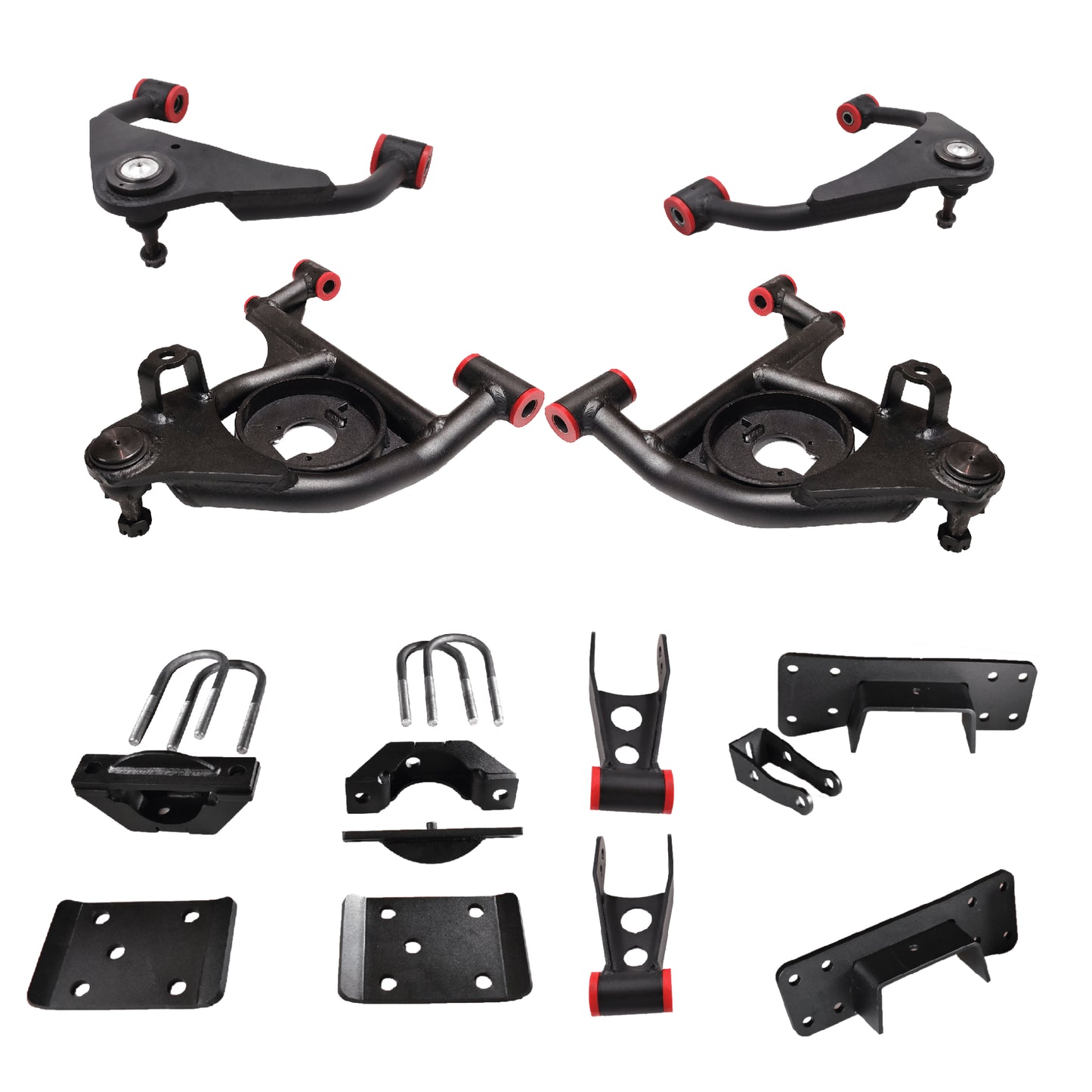 1999 – 2006 Chevy Silverado/Sierra – 5 Inch Front 7 Inch Rear Complete Lowering Kit With Upper Control Arms