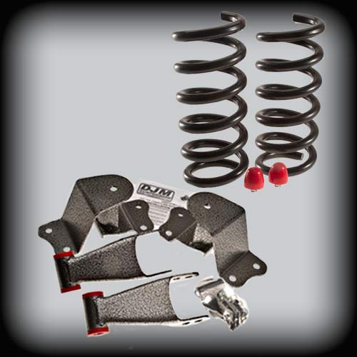 1988-1998 C1500 3 inch Front / 4 inch Rear Lowering Kit (Shocks Included)