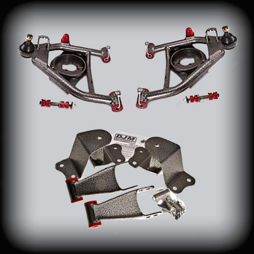 1988-1998 Chevy C1500 3inch front/4inch rear lowering kit with control arms