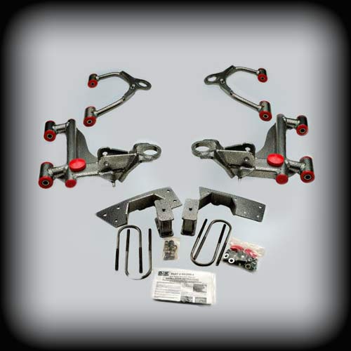 2005–2014 Toyota Tacoma 3 inch Front / 3 inch Rear Complete Lowering Kit (Shocks Included)