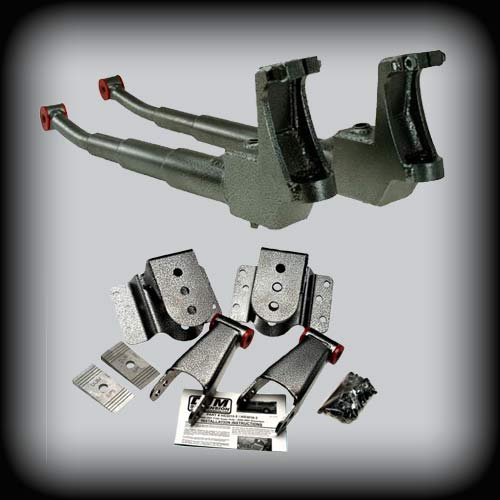 1999-2007 Ford F350/F250 Superduty 3 inch Front / 5 inch Rear Complete Lowering Kit