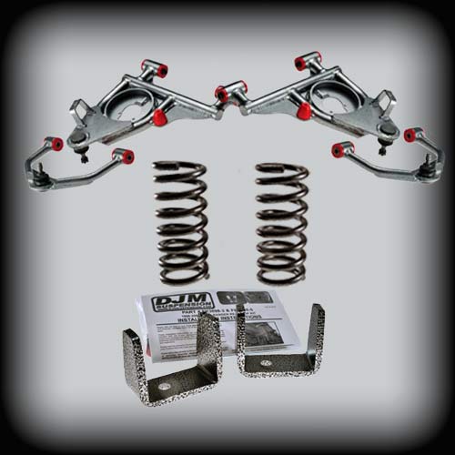 1998-2010 Ford Ranger 4 inch Front / 5 inch Rear Complete Lowering Kit (Shocks Included)