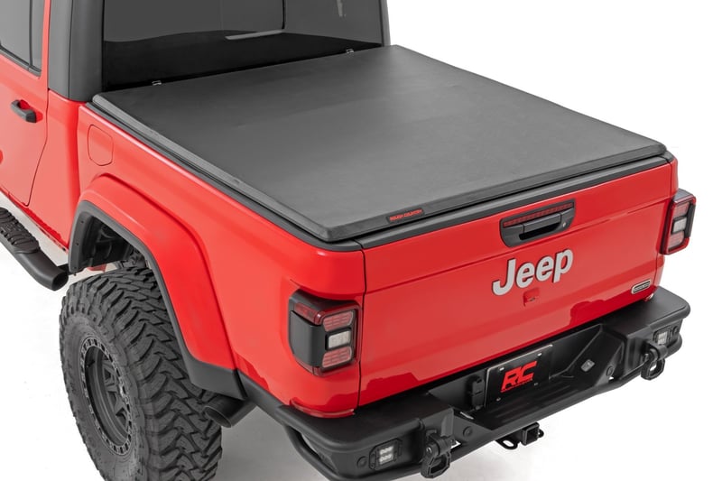 Soft Tri-Fold Bed Cover 5' Bed | Jeep Gladiator JT 4WD (2020-2025)