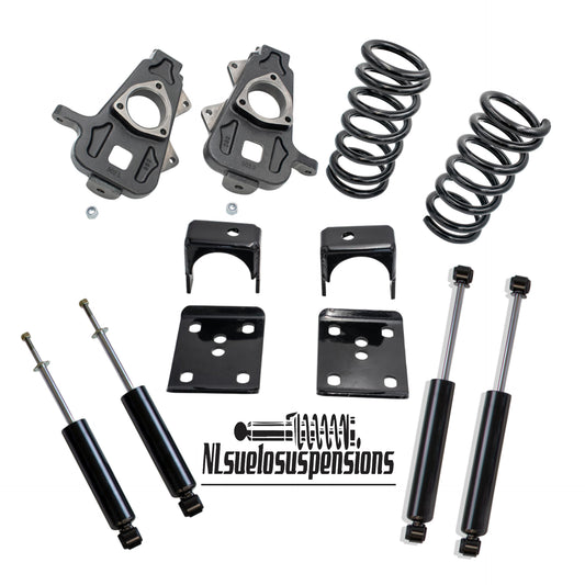 2002-2008 Ram 1500 2wd 4/6 lowering kit