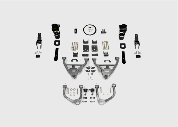 2019-PRESENT GM1500 DENALI 3/5 LOWERING KIT W/ HELPER BAGS