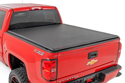 Soft Roll Up Bed Cover Chevy/GMC 1500/2500HD/3500HD (14-19 & Classic)