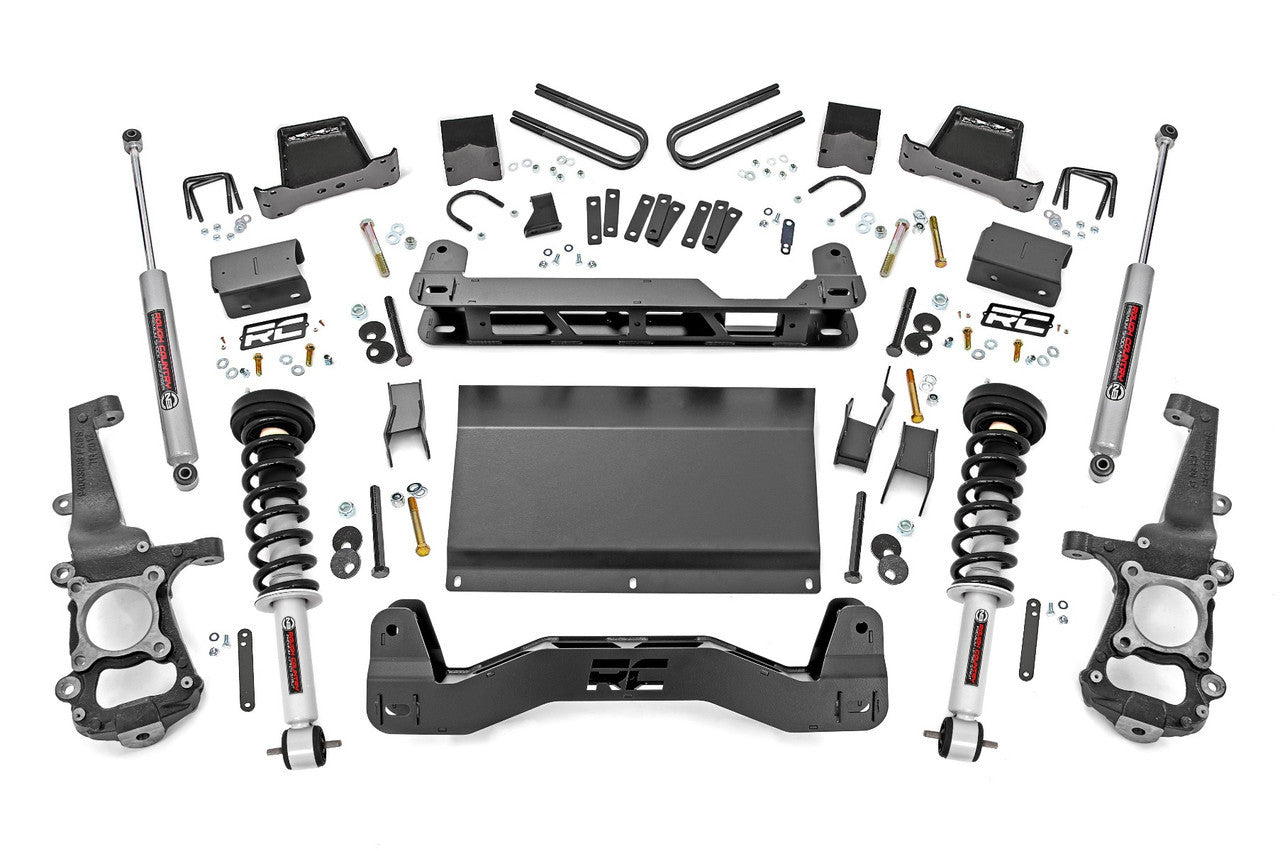 2021-2023 FORD F-150 4WD 6" LIFT KIT W/ N3 STRUTS & SHOCKS - ROUGH COUNTRY 58731