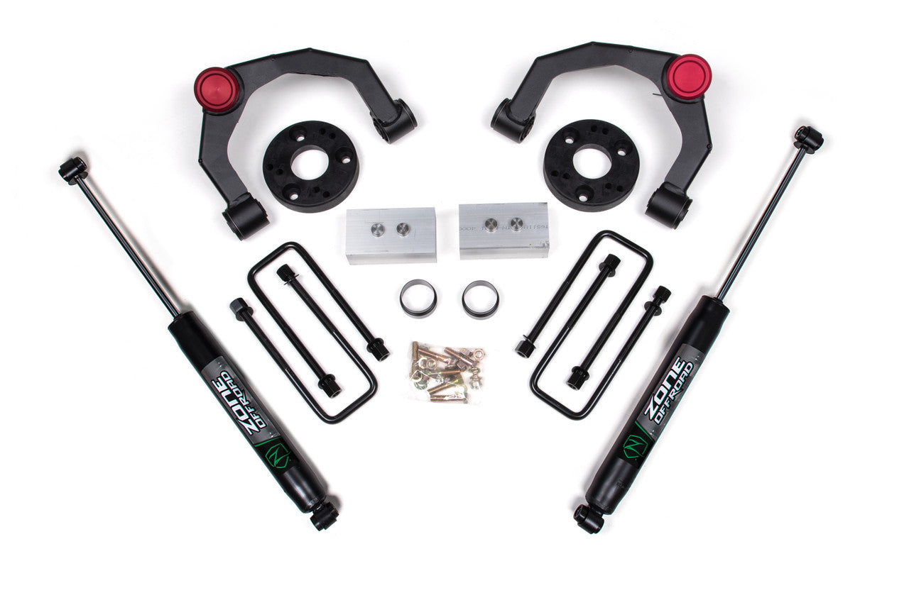 3" Adventure Series Lift Kit - Zone Offroad ZONF66N