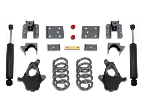 LOWERING KIT W/ SINGLE CAB COILS – 4″/6″ DROP HEIGHT 2007-2013 SILVERADO/SIERRA 1500 2WD/4WD (SINGLE CAB MODELS)