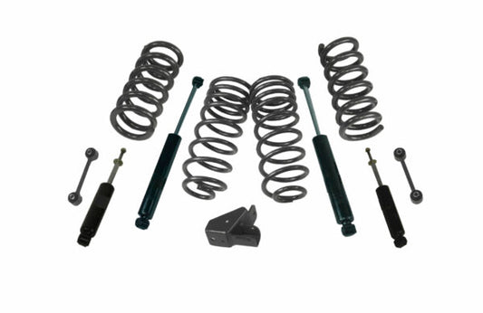 LOWERING KIT W/ EXTRA/CREW CAB COILS – 2″/4″ DROP HEIGHT 2009-2018 RAM 1500 2WD (V8 4DR) & 2019-2022 RAM 1500 2WD “CLASSIC” (4DR V8)