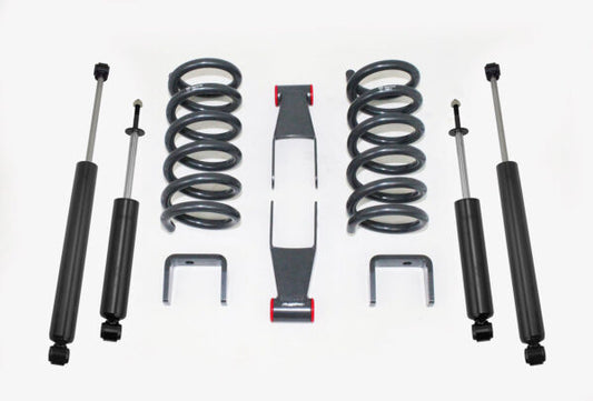 LOWERING KIT W/ 4CL COILS – 2″/3″ DROP HEIGHT 1998-2009 FORD RANGER 2WD (4CL W/ COIL SPRING SUSPENSION)(NON STABILITRAK)