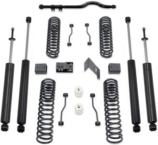 2007-2018 Jeep Wrangler JK 2wd/4wd 4.5" Coil Lift Kit W/ Front Track Bar And MaxTrac Shocks - MaxTrac K889745S