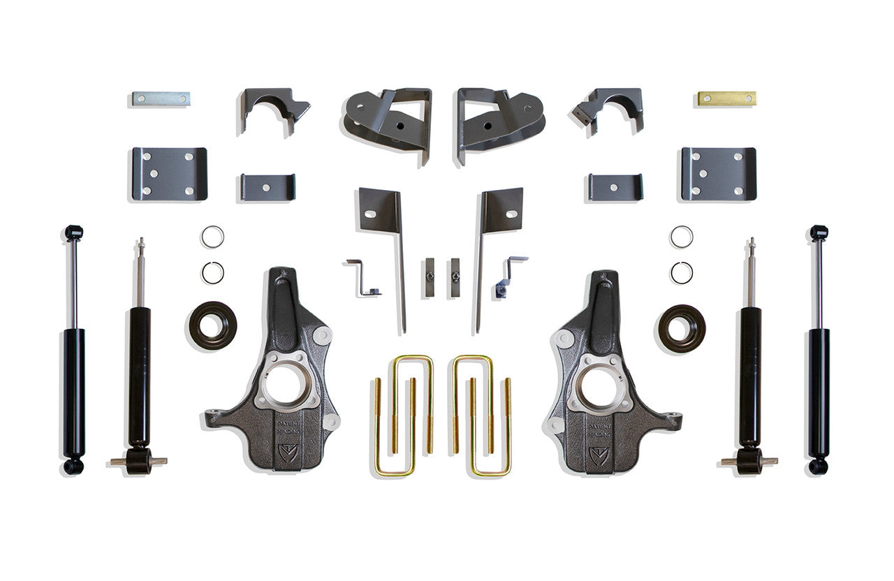 2019-2022 gm silverado/sierra 1500 2wd/4wd 3/5 lowering kit