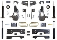 2019-2022 gm silverado/sierra 1500 2wd/4wd maxtrac 4/6 lowering kit